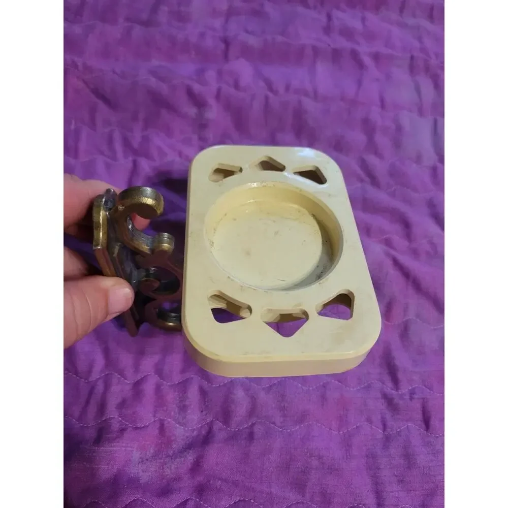 Vintage Toothbrush/Tumbler Holder. Amerock, The Charter Collection